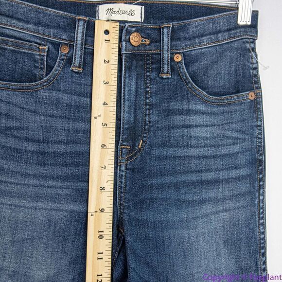 NEW‎ Madewell 10" High-Rise Skinny Jeans in Danny Wash, 26 - Picture 5 of 14